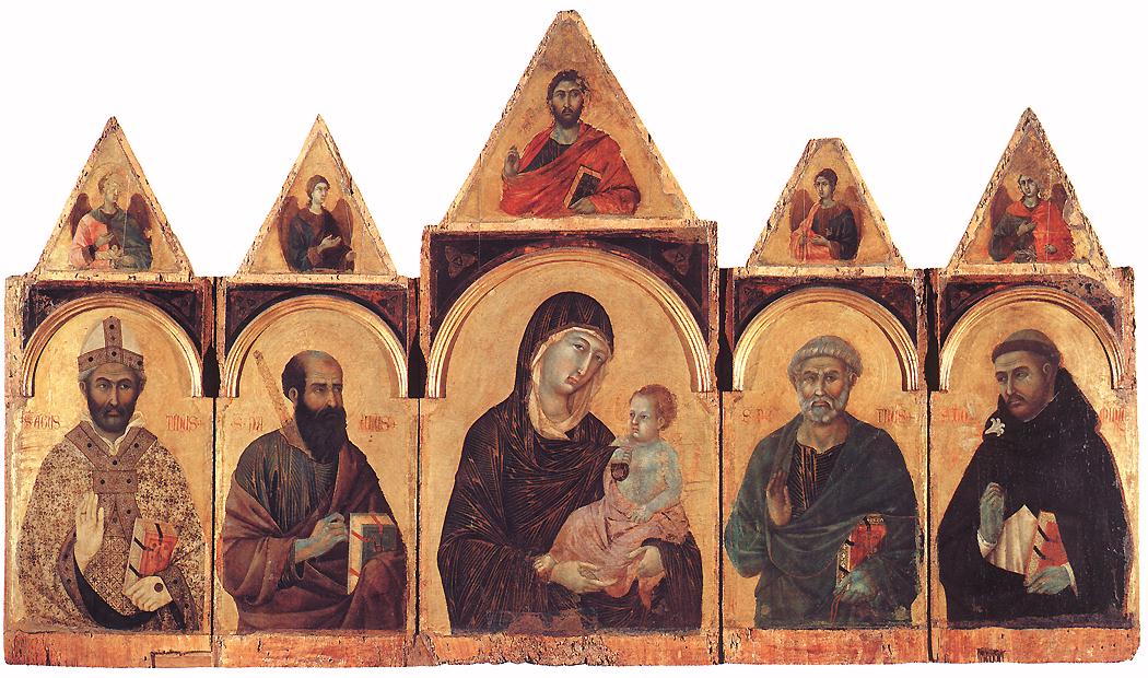 Duccio di Buoninsegna Polyptych No. 28 sdf
